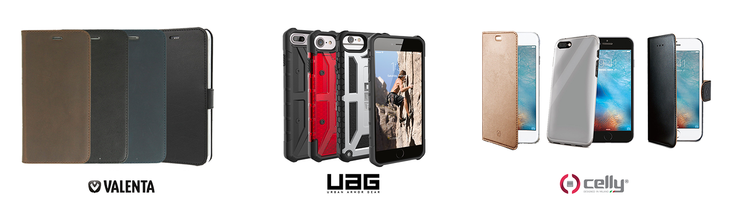iPhone 7 & iPhone 7 Plus Cases from UAG, Valenta and Celly