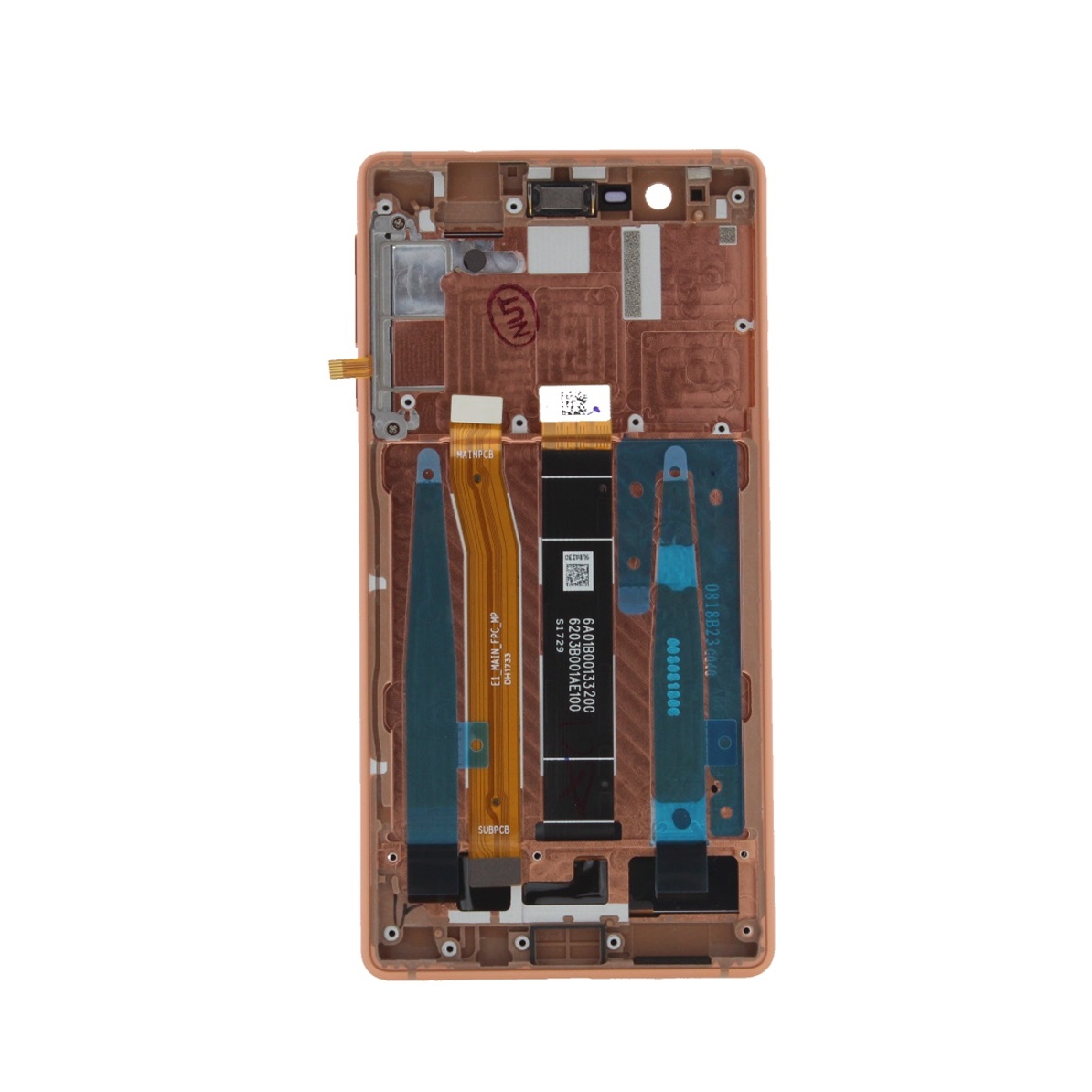 Nokia 3 (TA-1032) LCD Display + Touchscreen + Frame 20NE1RW0003 Copper
