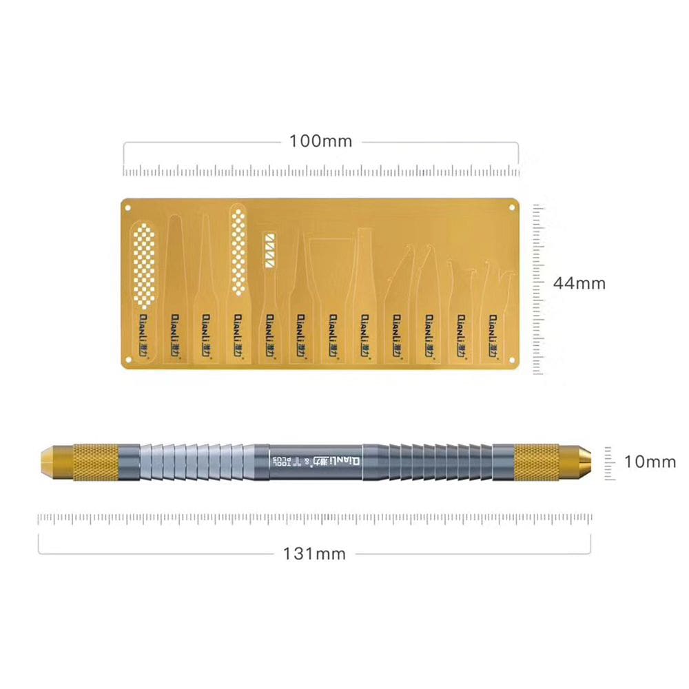 Qianli Toolplus 009 IC CHIP Removal Blades 16 IN 1