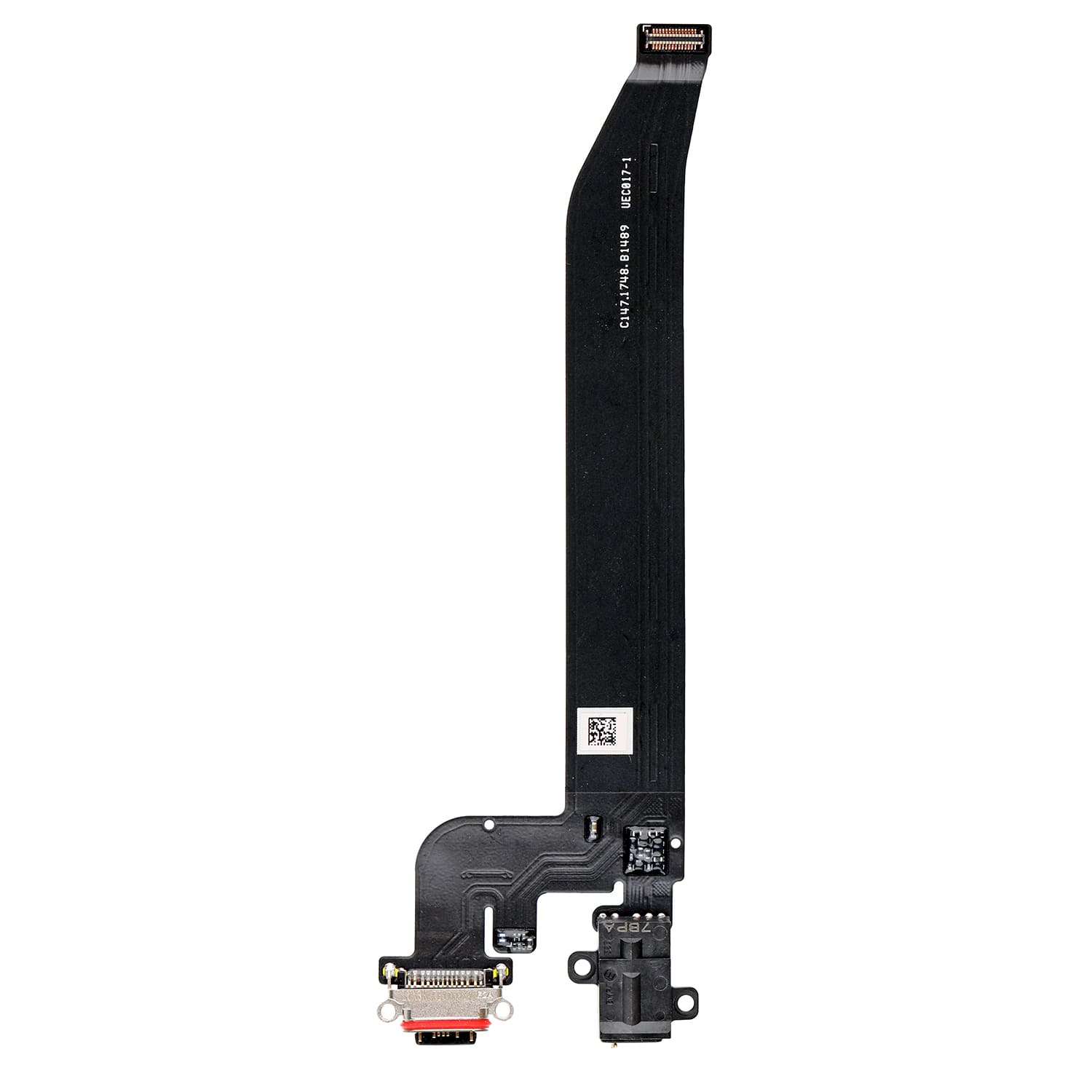 OnePlus 5T (A5010) Charge Connector Flex Cable With Audio Jack 