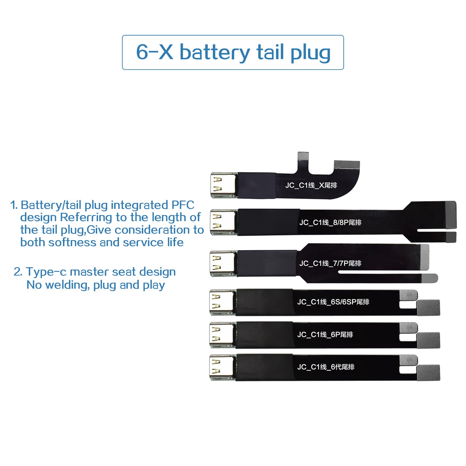 JC ic-programmer - 2nd Gen. C1 Maintenance Line Box For iPhone