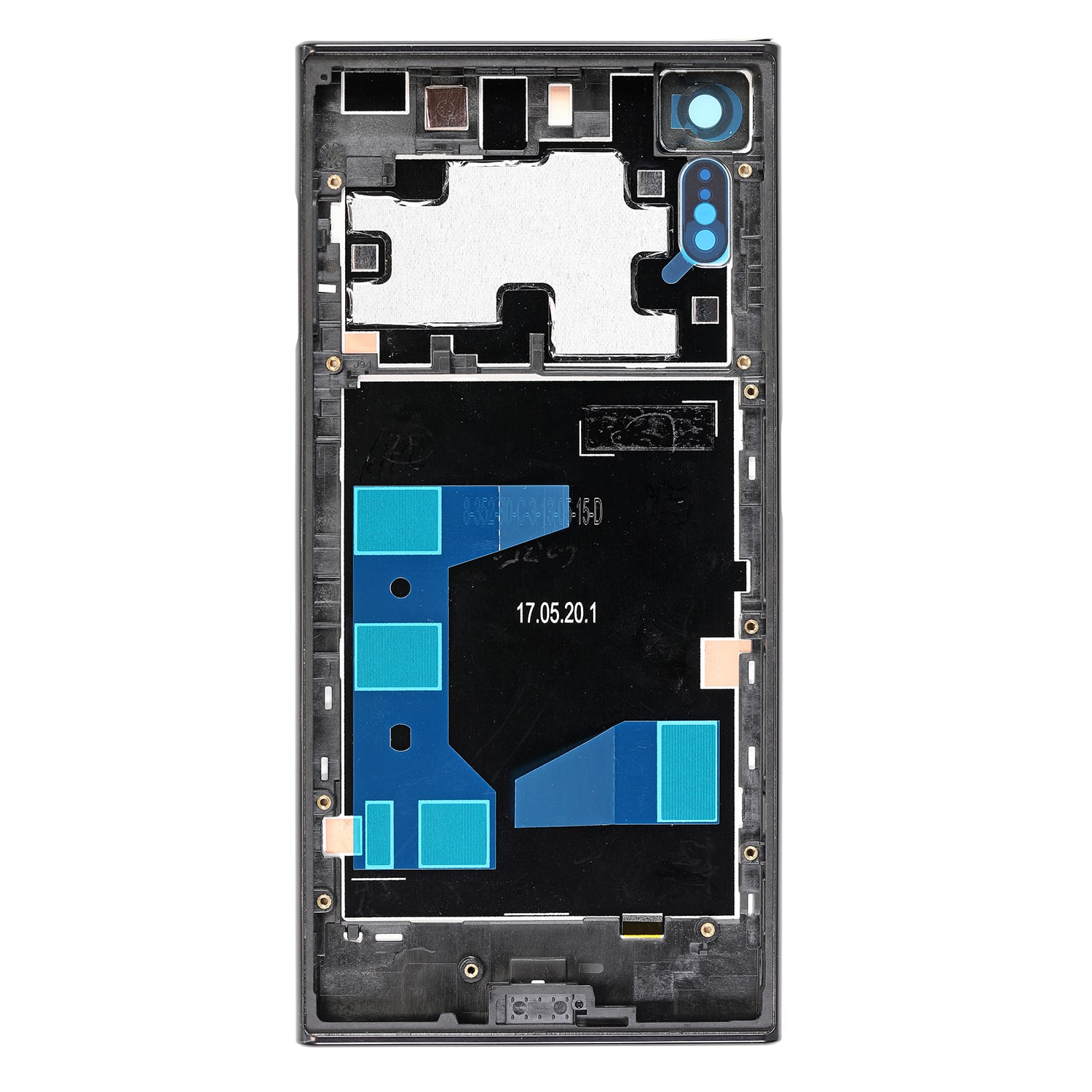 Sony Xperia XZ (F8331) Backcover With Midframe + Camera lens 1302-1976 Black 
