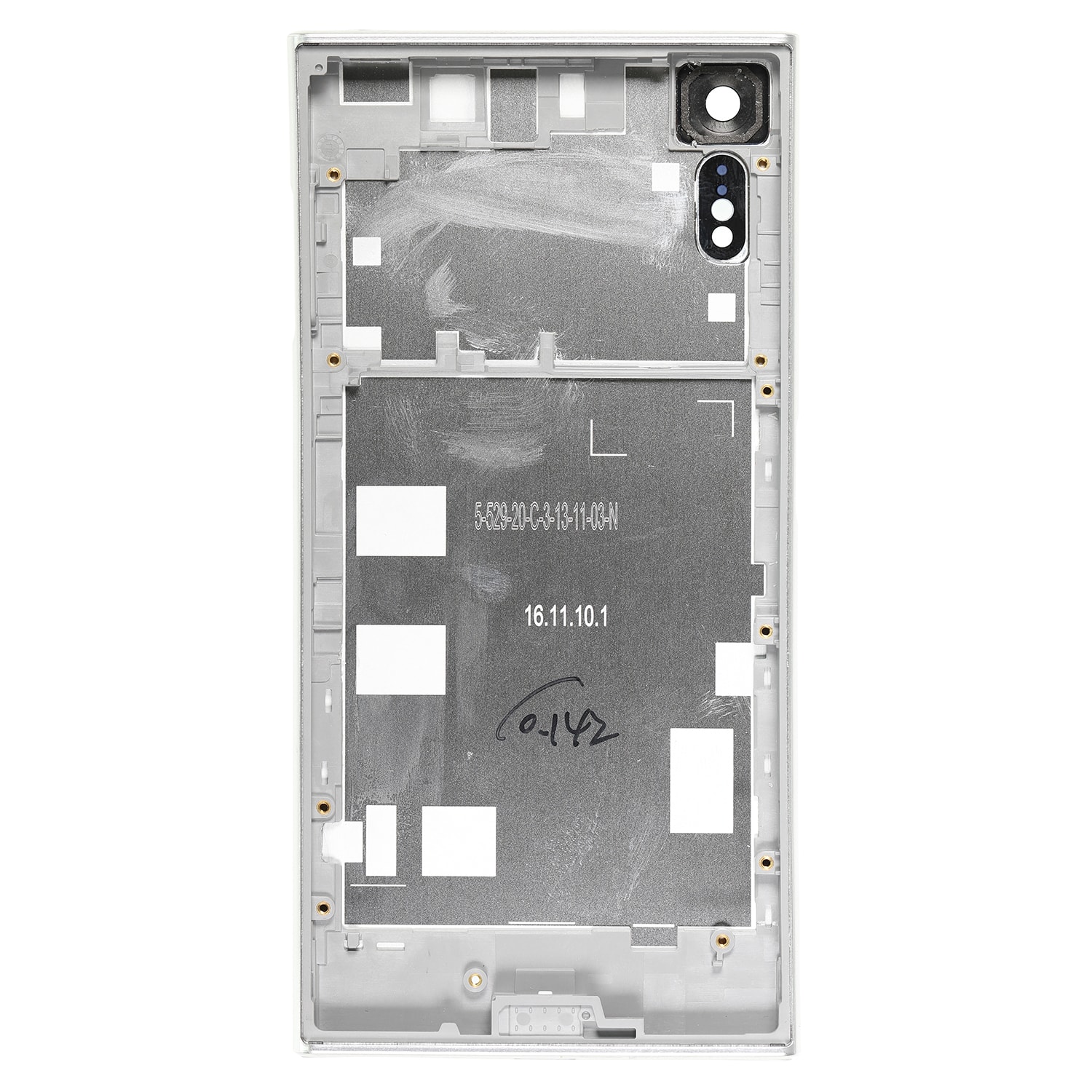 Sony Xperia XZ (F8331) Backcover With Midframe + Camera Lens 1302-1978 Platinum