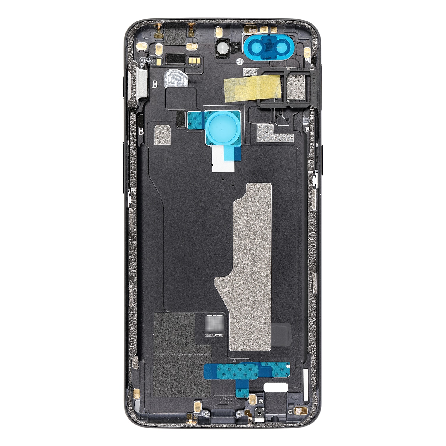 OnePlus 5T (A5010) Backcover With Camera Lens  Midnight Black