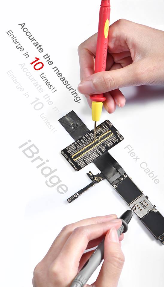 QianLi Toolplus iBridge PCBA Testing Cable for Front/Rear camera/ Dock Connector / Touch Connector - for iPhone 6 Plus