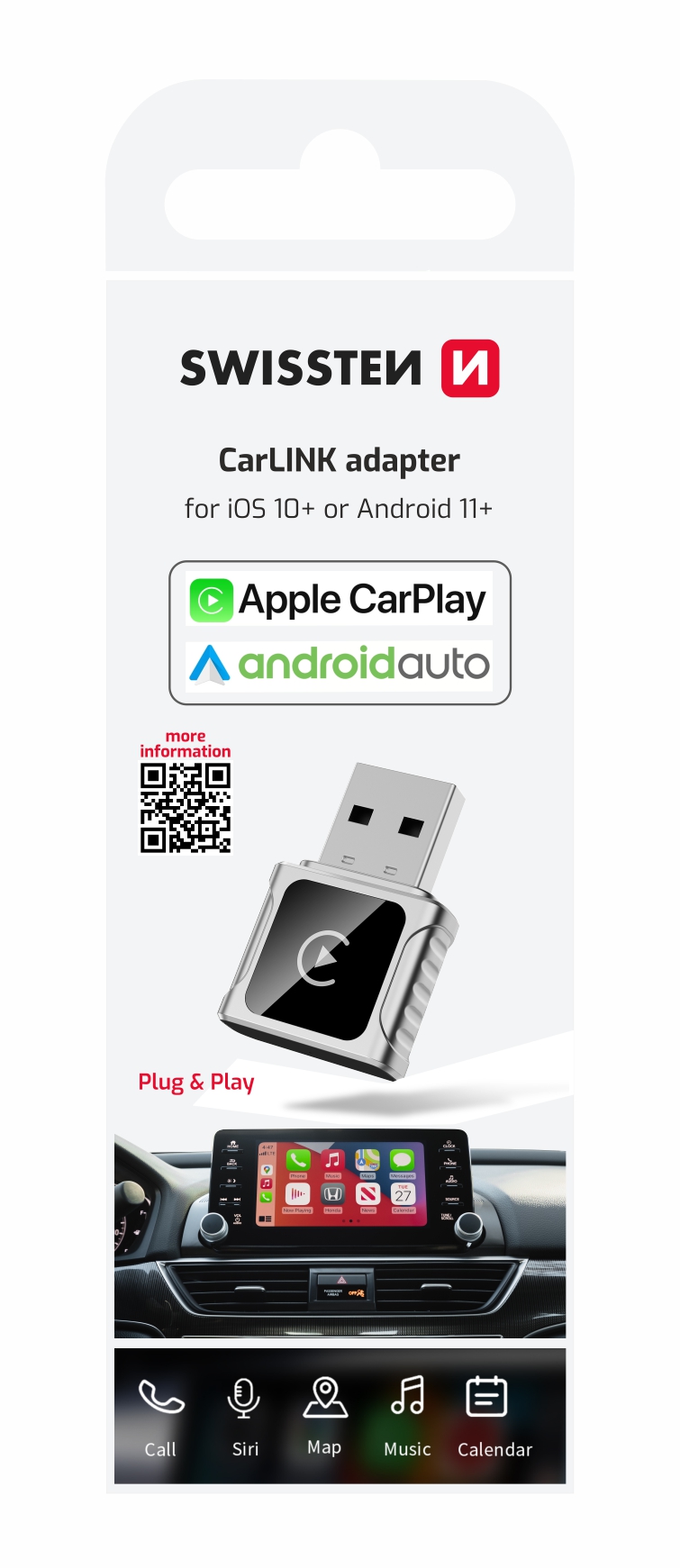 Swissten CarLINK Adapter - 20114040