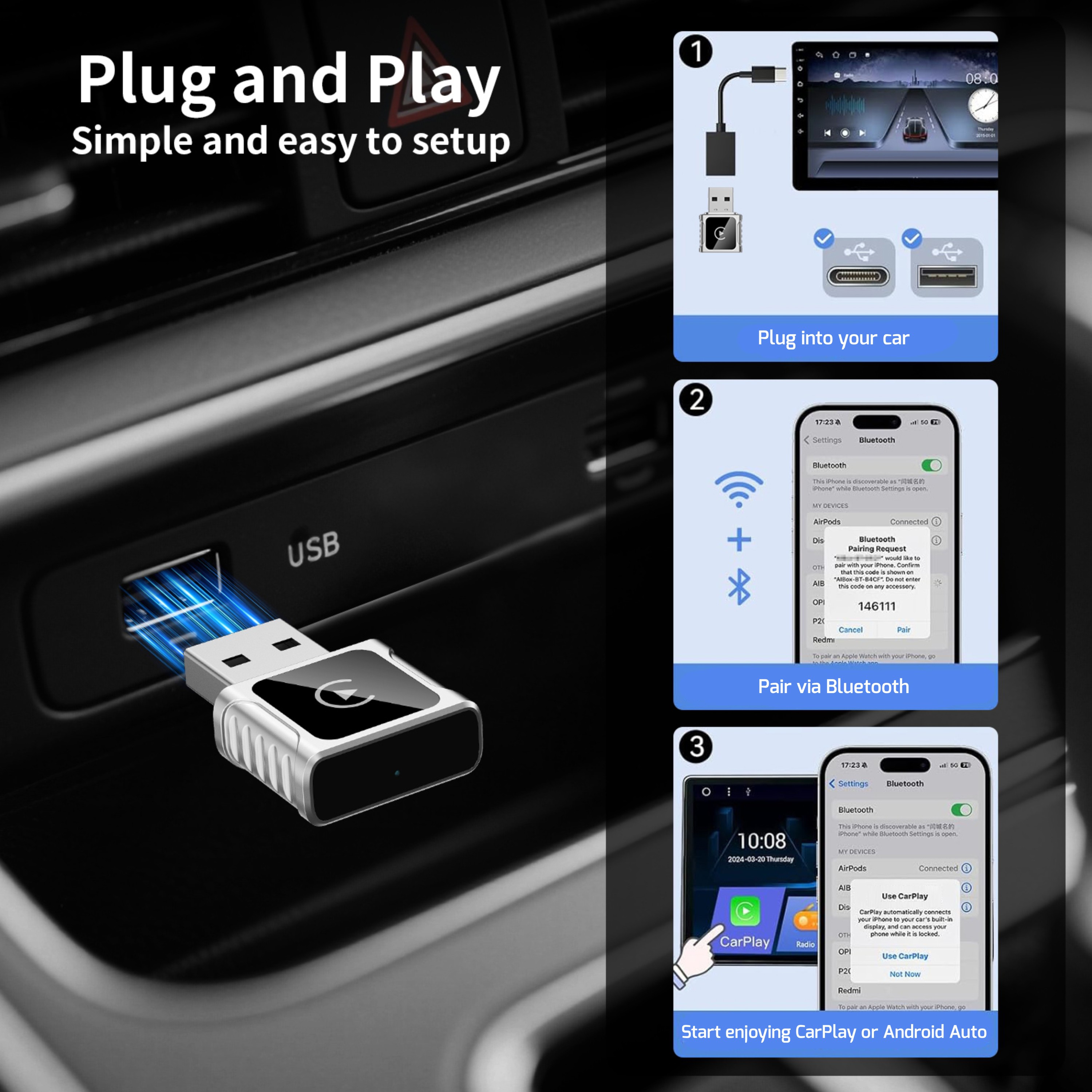 Swissten CarLINK Adapter - 20114040