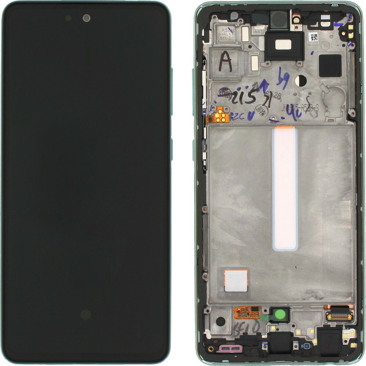 Samsung SM-A528B Galaxy A52s LCD Display + Touchscreen + Frame - GH82-26861E/GH82-26863E/GH82-26909E/GH82-26910E - Green