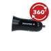 Swissten 2.4A Dual Port Car Charger - 20110900 + Micro USB Cable - Black