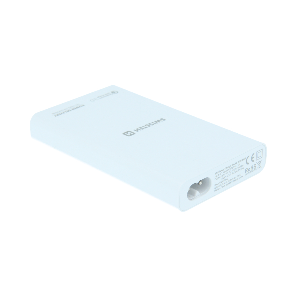 Swissten 60W Laptop Travel Charger - 22013345