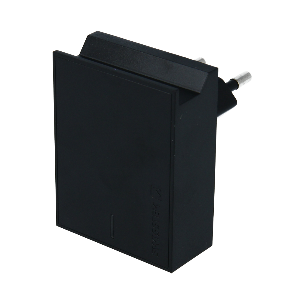 Swissten 3A Dual Travel Charger - 22031000 - Black