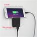 Swissten 3A Dual Travel Charger - 22044000 + Type-C USB Cable - Black