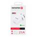 Swissten 2.1A Dual UK Travel Charger - 22045100 - White
