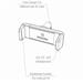 Swissten S-Grip AV-1  Air Vent Car Holder - 65010401BOX - Up to Phones for 6.0" - For CDU Box - Black