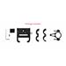 Swissten BM1 Bike & Motorcycle Holder - 65010405 - Up to Phones for 7.0" - Black
