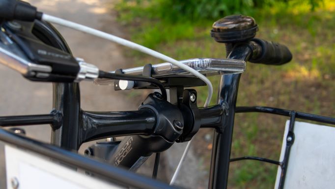 Swissten BC2 Aluminum Bike Holder - 65010406 - Up to Phones for 7.0" - Black