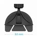Swissten S-Grip S3-CD1 CD Slot Car Holder - 65010507 - Black
