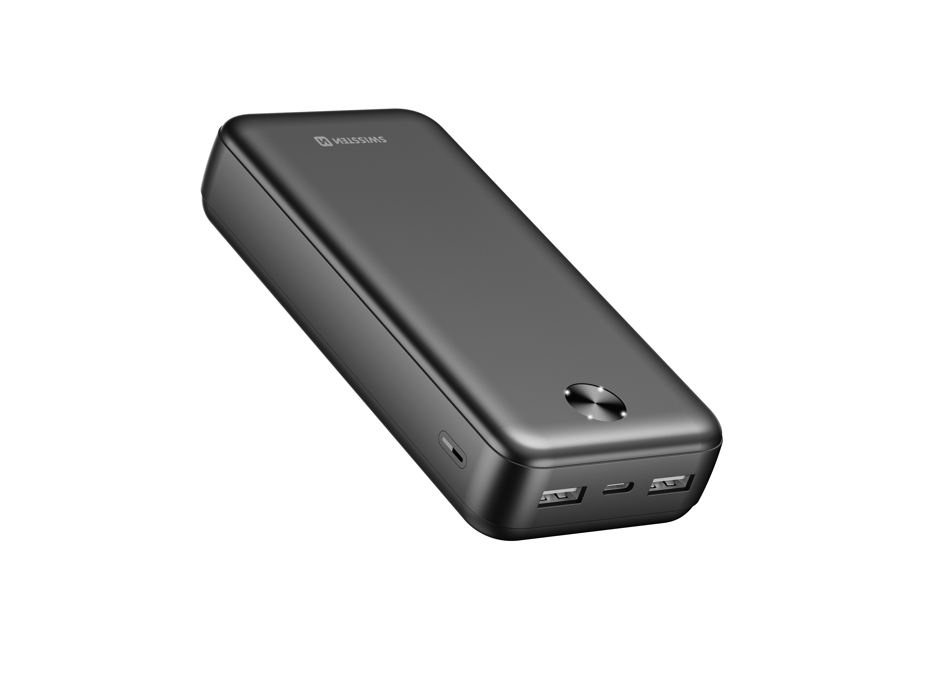 Swissten Worx Pro Powerbank - 22013961 - 20.000 mAh - Black