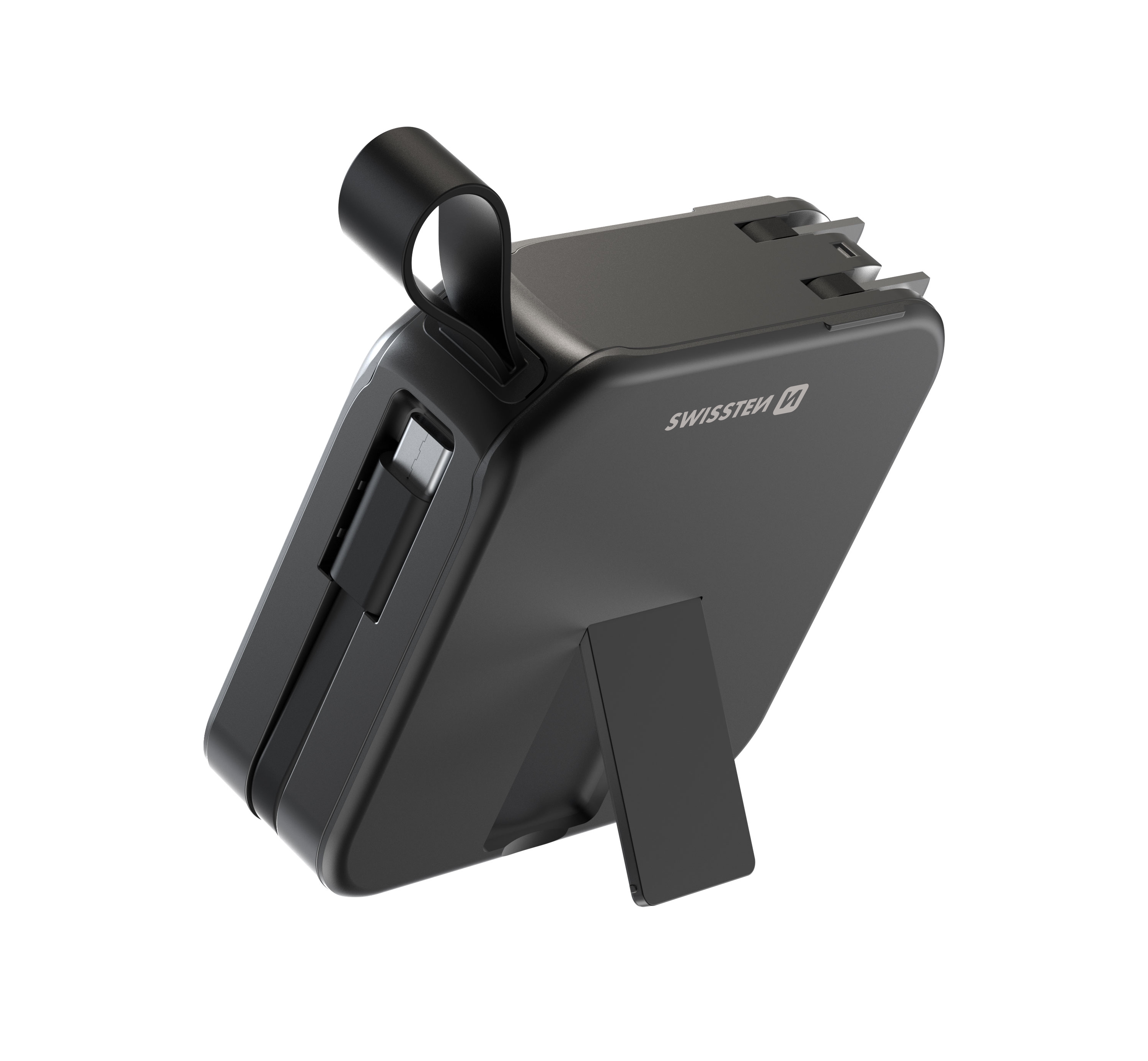 Swissten All-in-One Pro Powerbank - 22013978 - 10.000 mAh - Black