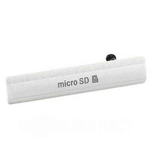 Sony Xperia Z2 (D6502/D6503) Side Plugs Set 1284-6789 & 1284-6809 White