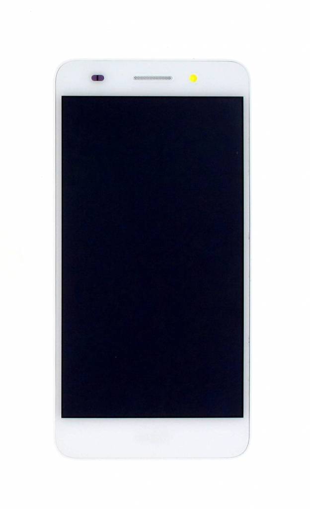 Huawei Y6 II (CAM-L21) LCD Display + Touchscreen + Frame 02350VRS Incl. Battery and Parts White