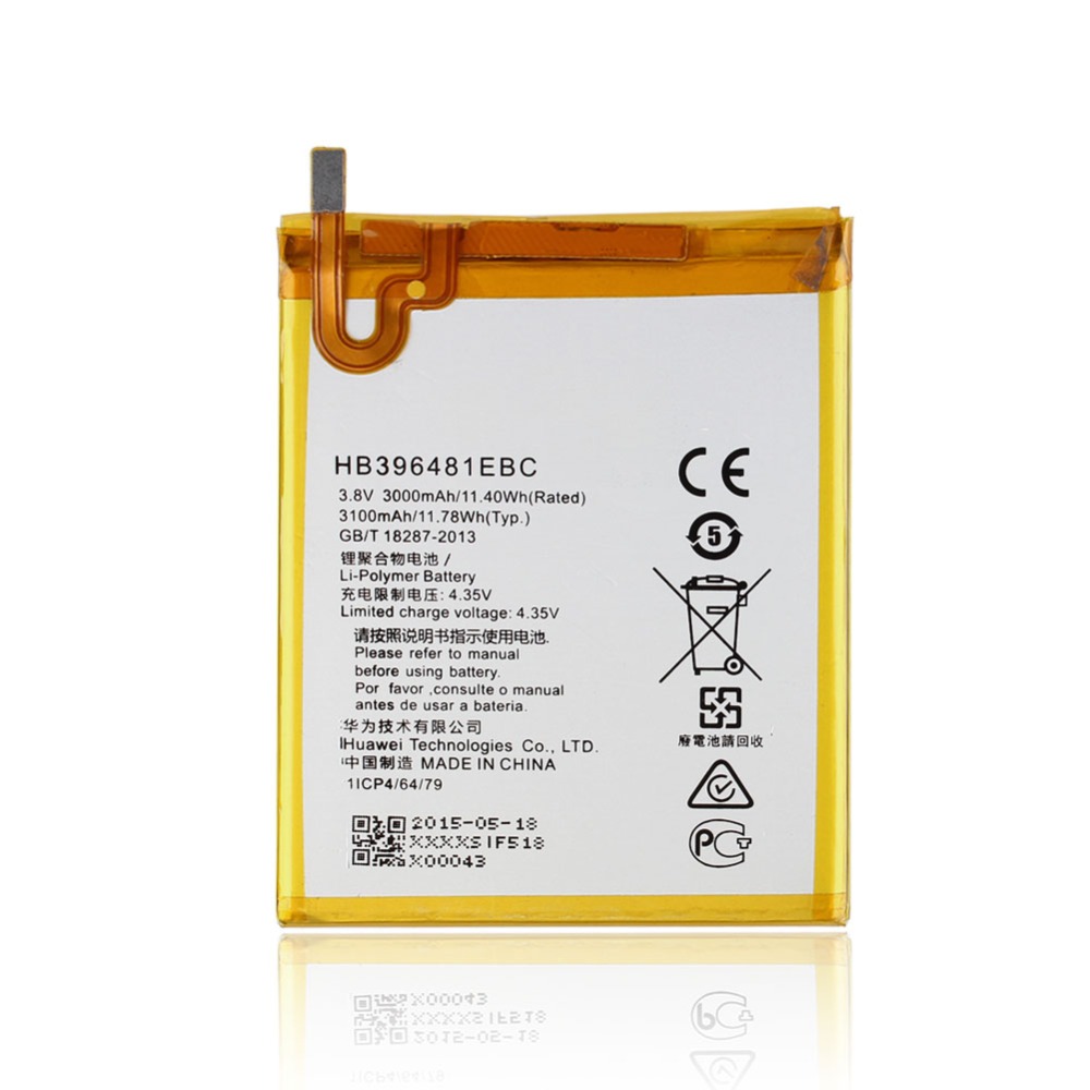 Huawei G8/Ascend G7 Plus/Honor 6/Honor 5X/Y6 II Compact (LYO-L21) Battery 3300 mAh - HB396481EBC