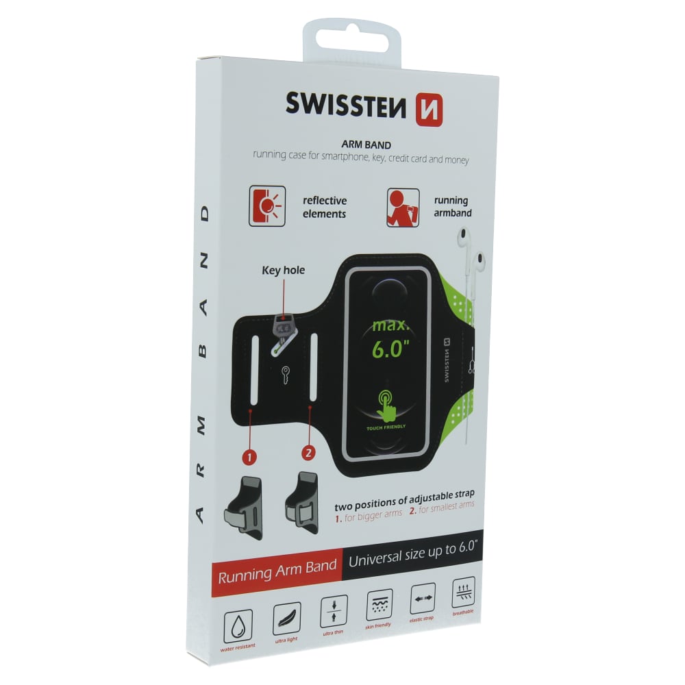 Swissten Armband Case - 32903200 - Up to Phones for 6.0"