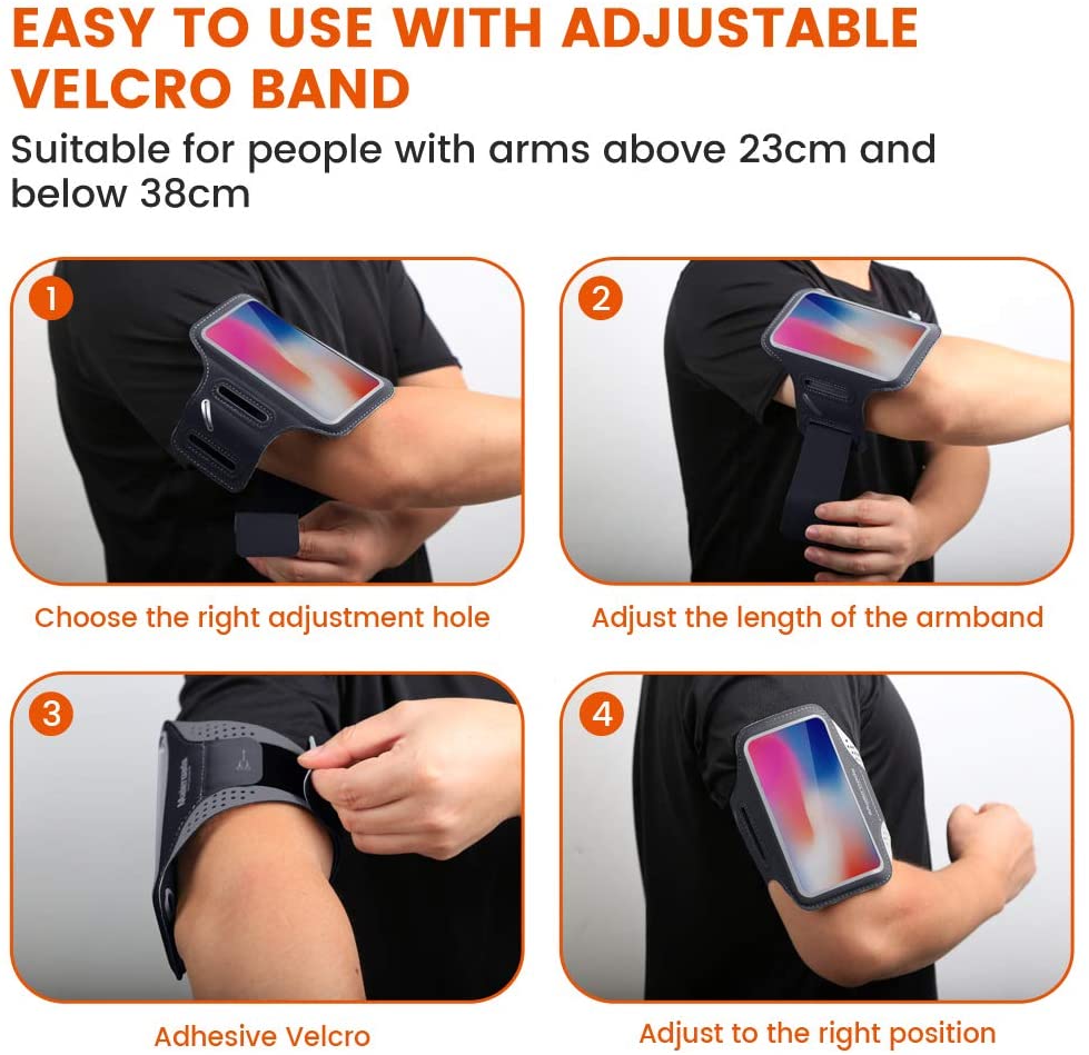 Swissten Armband Case - 32903200 - Up to Phones for 6.0"