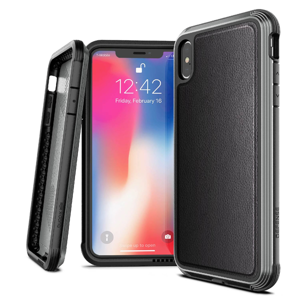 X-doria Apple iPhone XS Max Defence Lux - 3X4C0552B - Black Leather