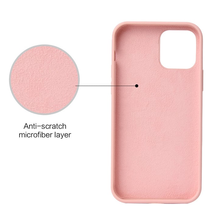 Livon Silicon Shield Case for iPhone 12 Mini - Pink