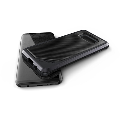 X-doria Samsung N950F Galaxy Note 8 Hard Case Defence Lux - 3X3M7101A |6950941461108 Black Carbon