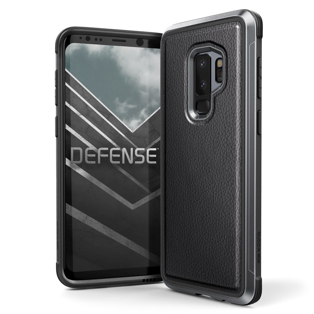 X-doria Samsung G965F Galaxy S9 Plus Hard Case Defence Lux - 3X3P4697A | 6950941468190 Black Leather