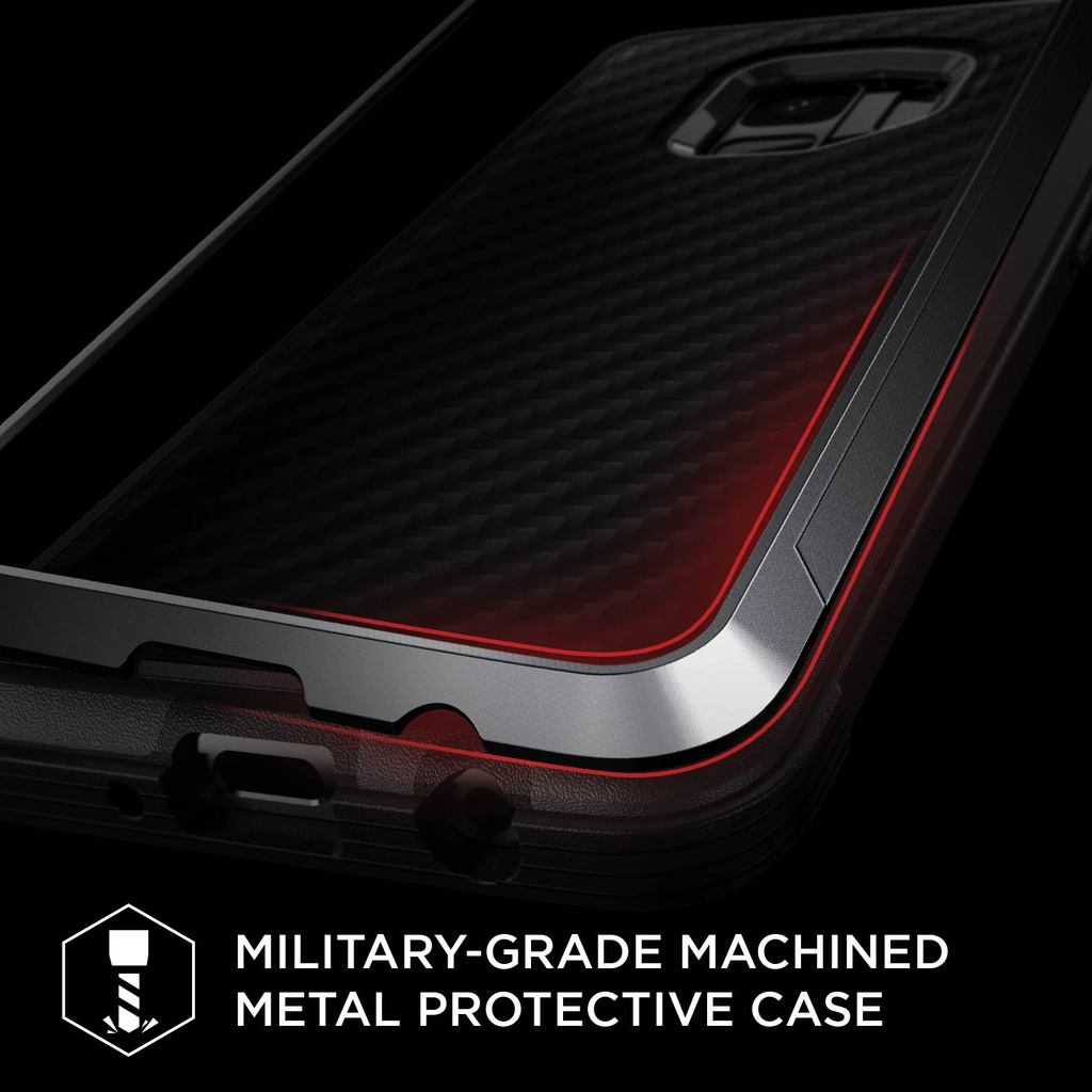 X-doria Samsung G965F Galaxy S9 Plus Hard Case Defence Lux - 3X3P4697A | 6950941468190 Black Leather