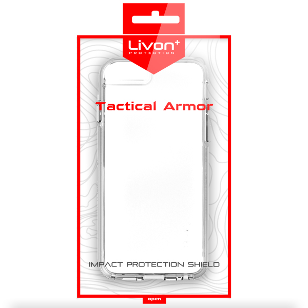 Livon Apple iPhone 7/iPhone 8 Tactical Armor - Pure Shield - White