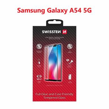 Swissten SM-A546B Galaxy A54 Tempered Glass - 54501837 - Full Glue - Black