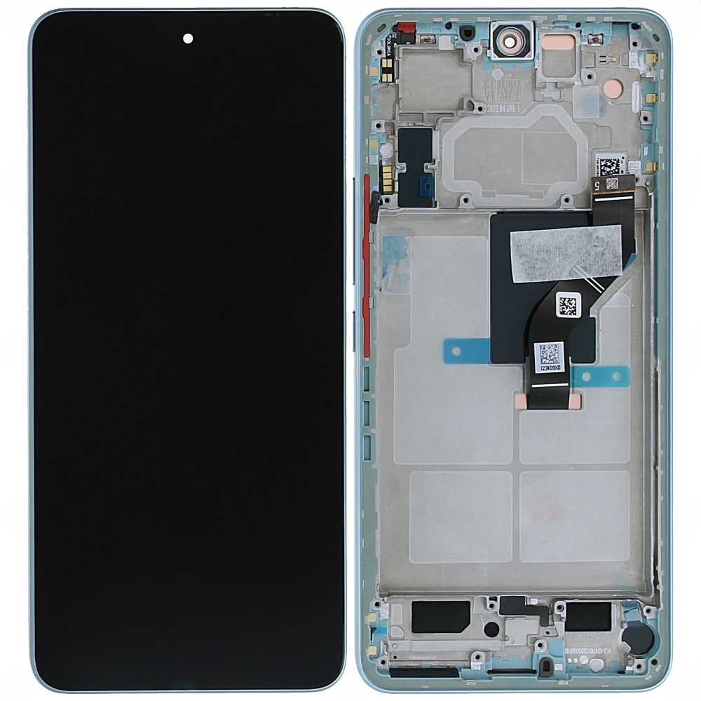 Xiaomi 12 Lite (2203129G) LCD Display + Touchscreen + Frame - 56000500L900 - Green