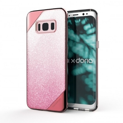 X-doria Samsung G950F Galaxy S8 Hard Case Revel Lux - 3X3R3786A | 6950941459129 Rose Gold Glitter
