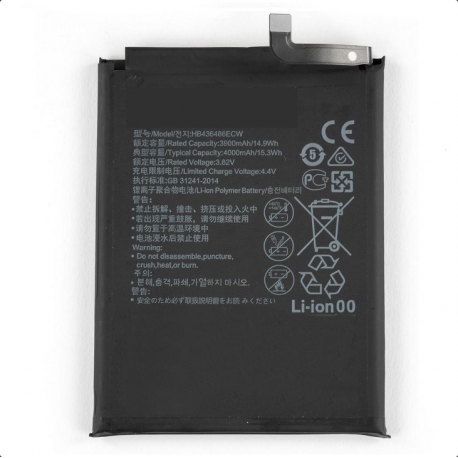 Huawei Mate 10 (ALP-L29)/Mate 10 Pro (BLA-L29)/Mate 20 (HMA-L29)/P20 Pro (CLT-L29C)/Honor View 20 (PCT-L29)/Honor 20 Pro (YAL-L41) Battery 4000 mAh - HB436486ECW 