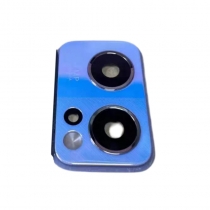 Oppo Find X5 Lite (CPH2371) Camera Lens - With Lens Frame - Blue