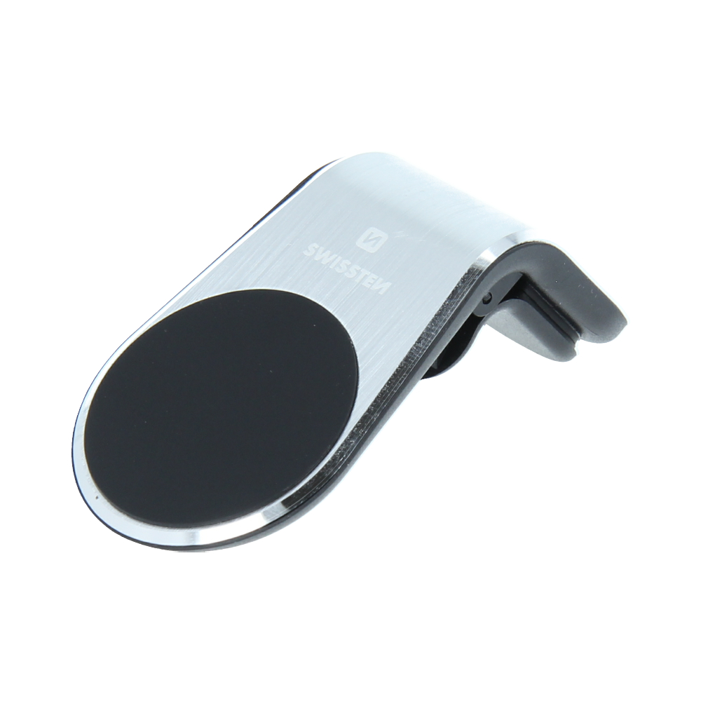 Swissten S-Grip Easy Mount Magnetic Air Vent Car Holder - 65010701 - Silver