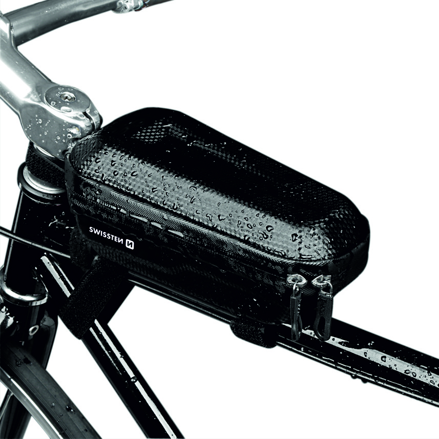 Swissten Waterproof Hard Sheel XL Bike Holder - 65020300 - Black
