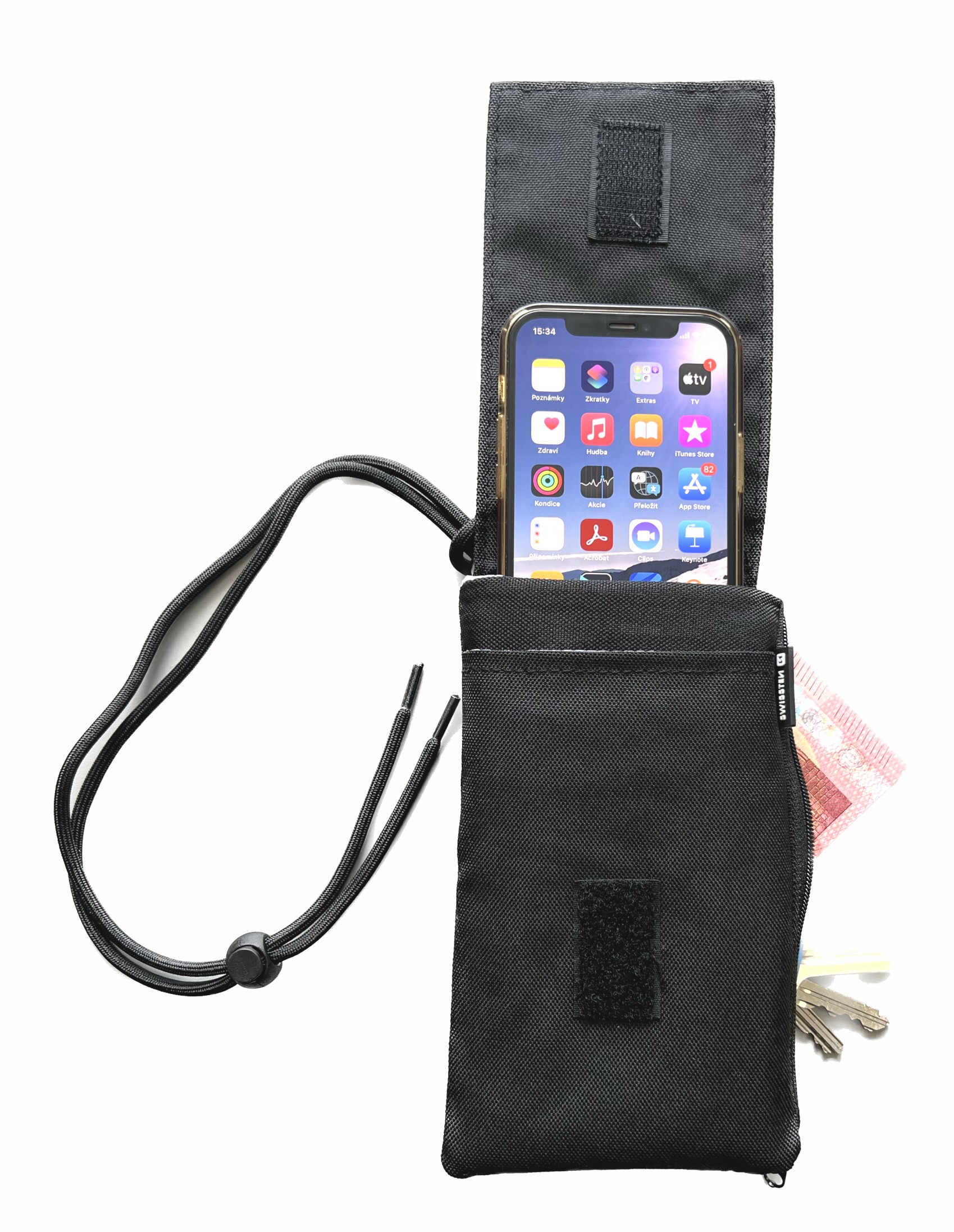 Swissten Pocket Case - 65300200 - 6,8" - Black