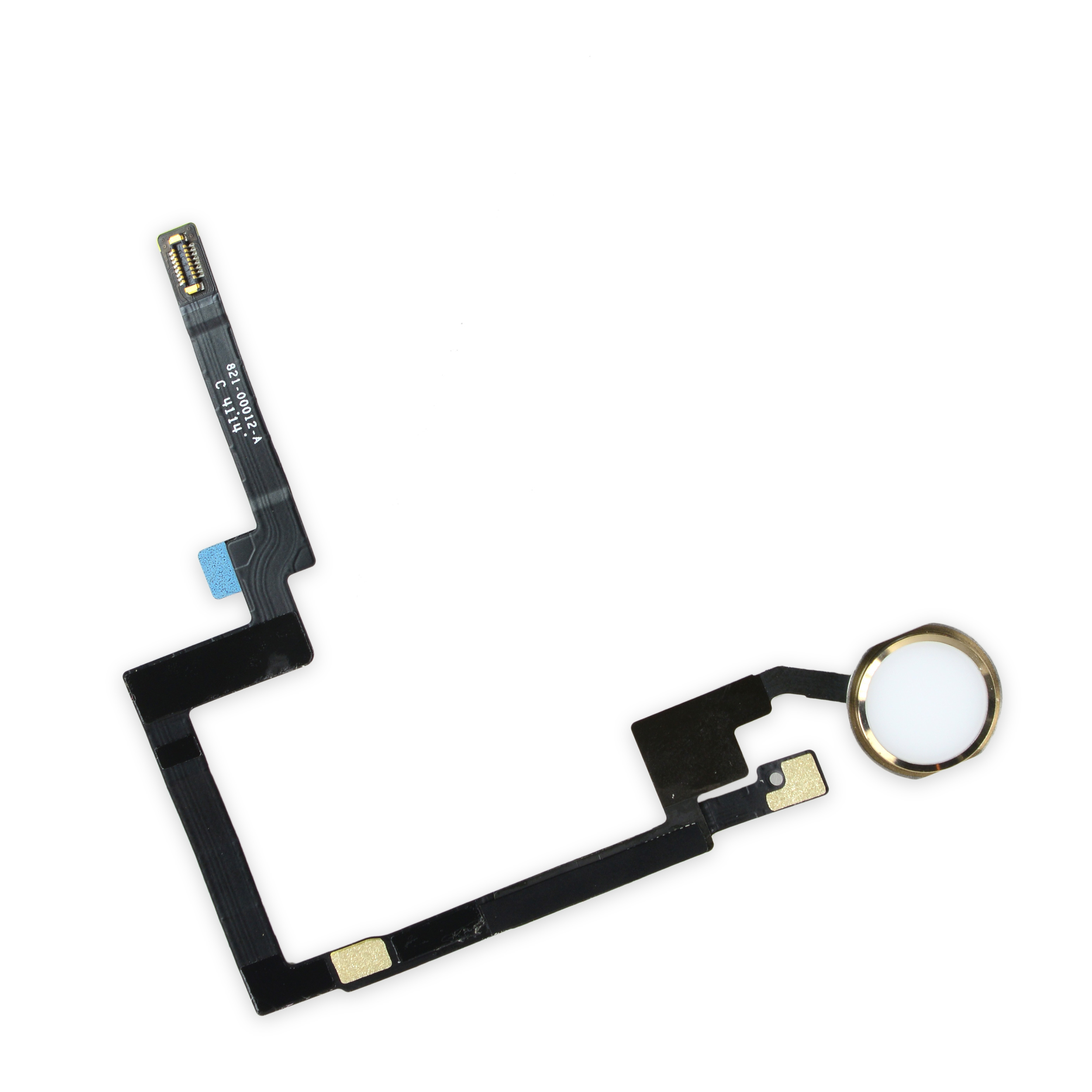 Apple iPad Mini 3 Home button Flex Cable + Button  Gold