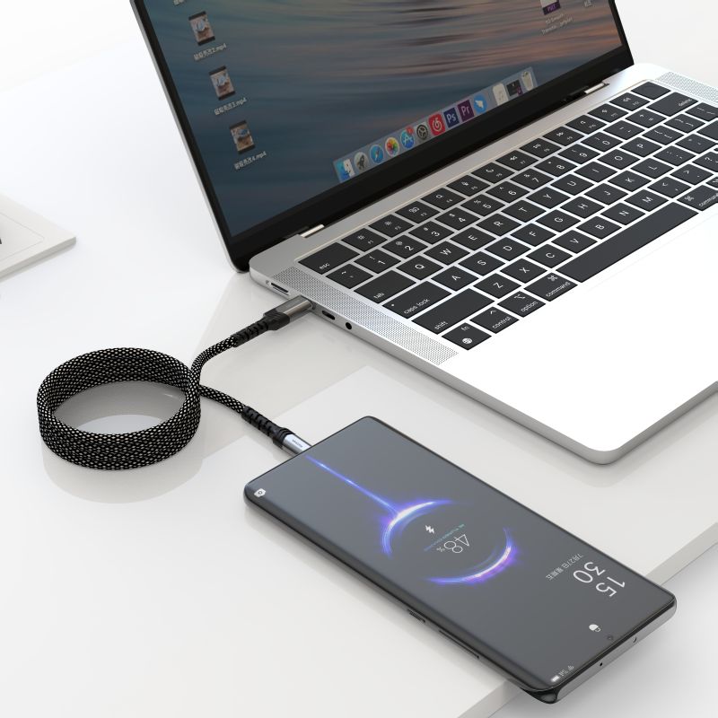 Swissten Self Winding Lightning To USB-C Cable - 71551020 - 1 meter