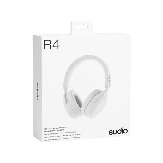 Sudio R4 Headphones - 7340238132191 - White