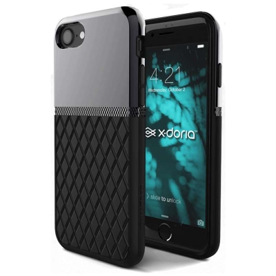 X-doria Apple iPhone 7/iPhone 8 Hard Case Engage Crown - 3X174501A | 6950941455947 Black Chrome