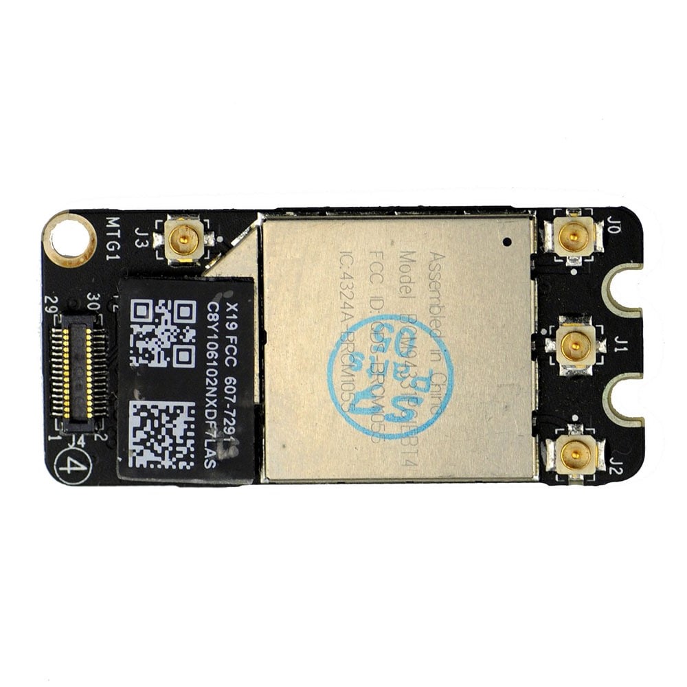 Apple MacBook Pro 13 inch - A1278/MacBook Pro 15 inch - A1286/MacBook Pro 17 Inch - A1297 Airport Card #BCM94331PCIEBT4AX (2011 - 2012) 