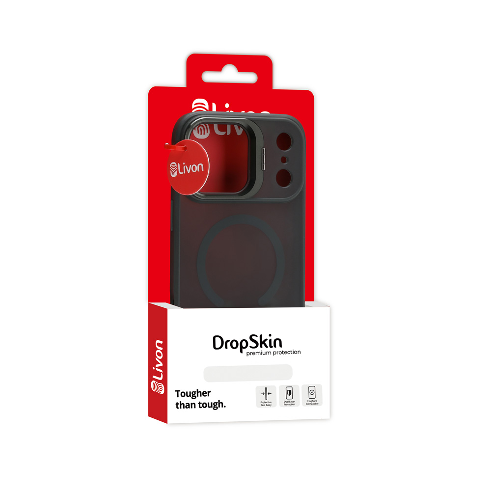 Livon iPhone 17 Pro DropSkin - Dark Green