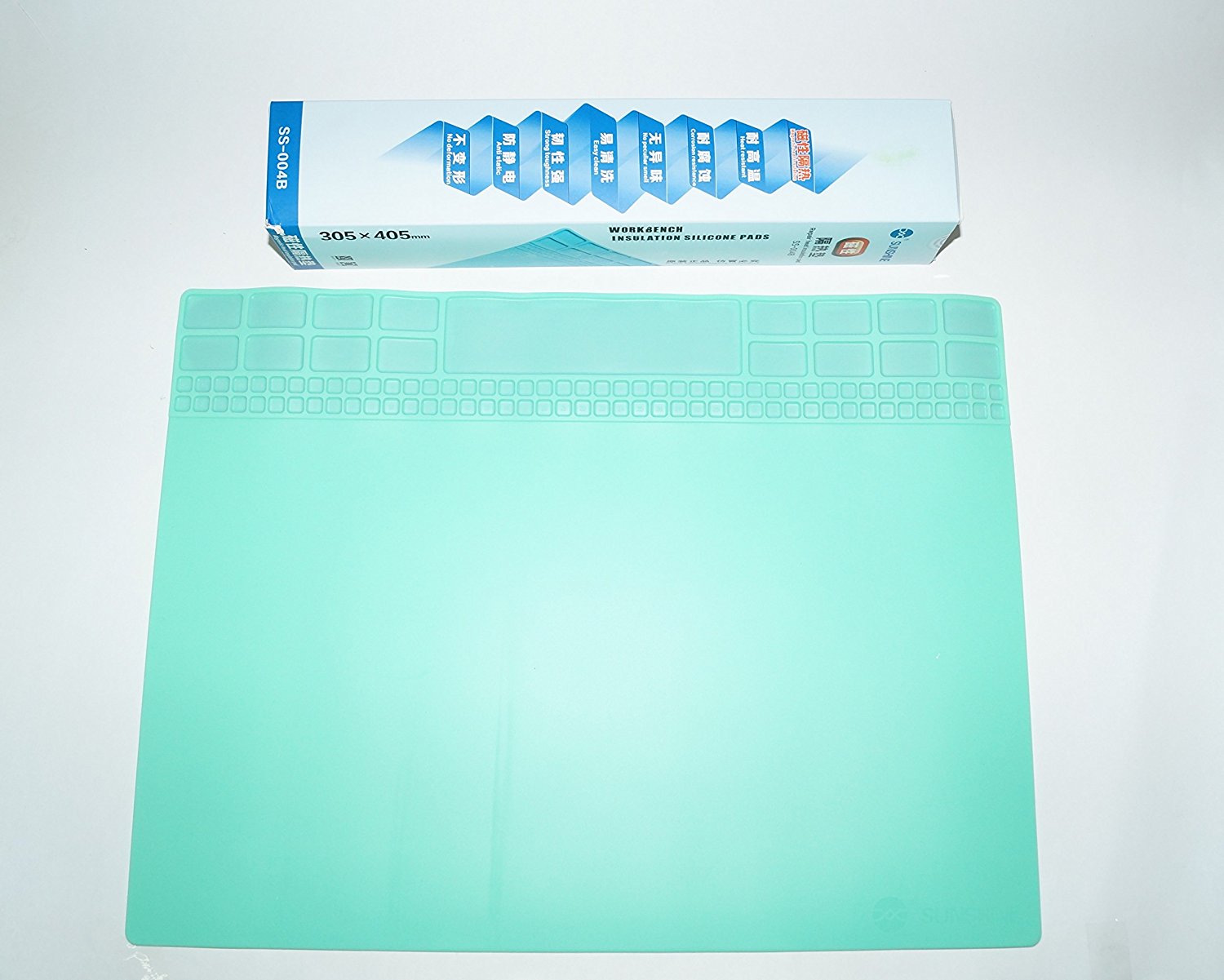 Magnetic Electronic Maintenance Tools Silicone Iron Pad Mat SUNSHINE SS-004 B