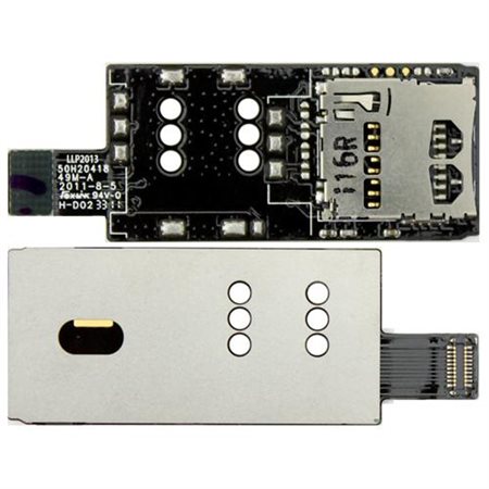HTC Rhyme (G20) Simcard + Memorycard reader Flex Cable 50H20418 